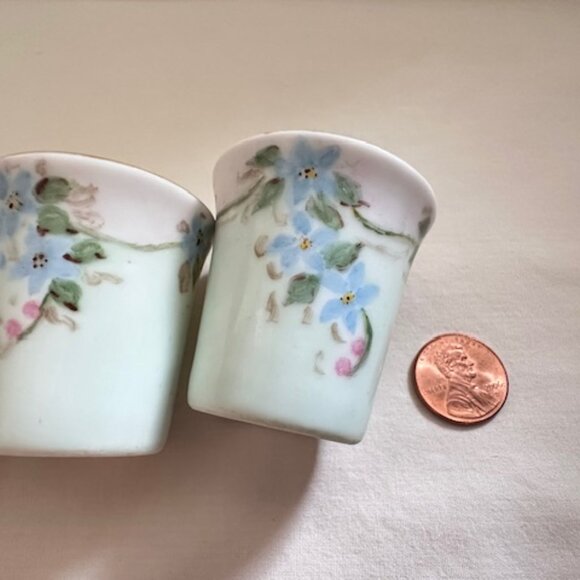 Set Three Vintage Geisha Girl Shadow Shot Glasses - Picture 11 of 11